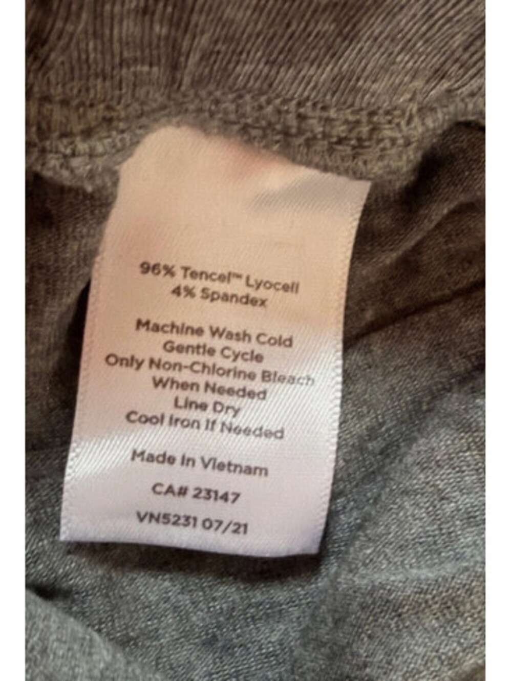 Haven Well Within Gray Tencel Pajama Pants Women's Large Soft Sleepwear NWT - Picture 5 of 6